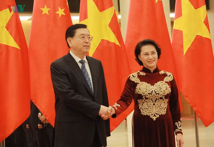 Chuyến thăm của ông Trương Đức Giang là chuyến thăm ở cấp cao nhất của lãnh đạo Đảng và Nhà nước Trung Quốc trong năm 2016.