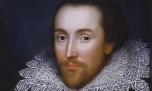 Chân dung đại văn hào William Shakespeare.