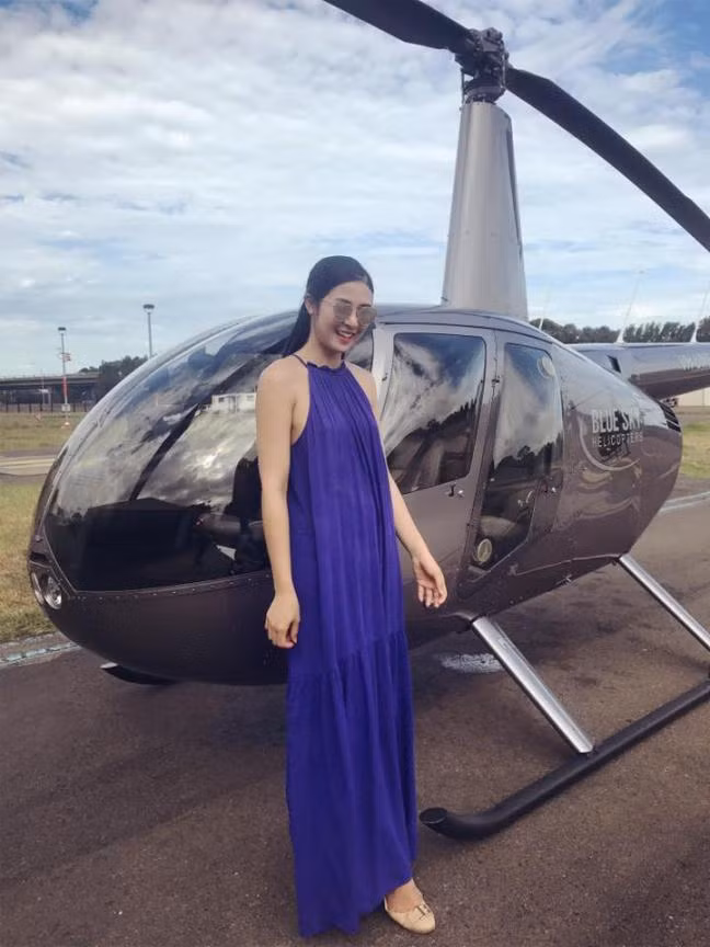 Ngọc Hân nhắn nhủ tới mọi người kinh nghiệm khi tới Úc:Nếu có dịp đến Úc nhất định là các bạn phải đi trực thăng đấy nhé!