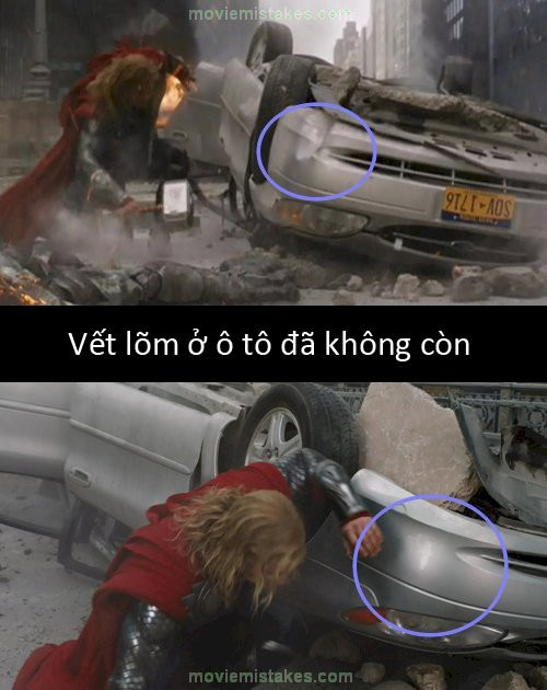 Và tiếp tục với phân cảnh riêng của Thor.