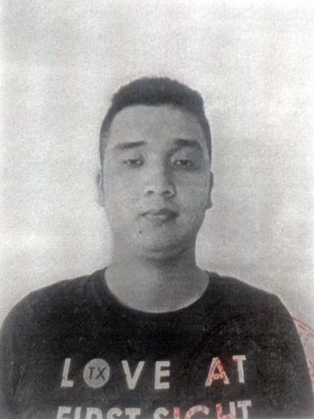 Đặng Công Duy Thiện tại cơ quan điều tra.