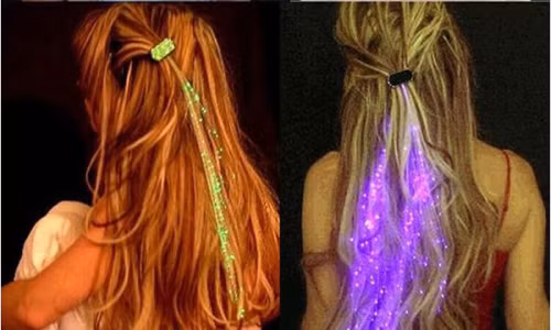 Ruoc hoa vao... than vi sinh nhuom toc phat quang