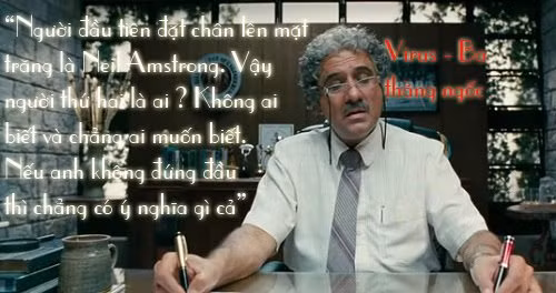 Nếu muốn được người khác nhớ tới, bạn phải là số một.