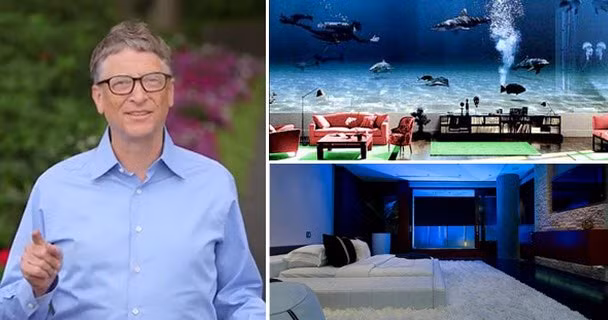 Chum anh hiem ben trong ngoi nha cua ty phu Bill Gates