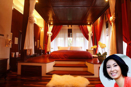 4. Hà Kiều Anh Biệt thự vườn nhà Hoa hậu Hà Kiều Anh rộng 500m2, tọa lạc ở Quận 2, TP.HCM.