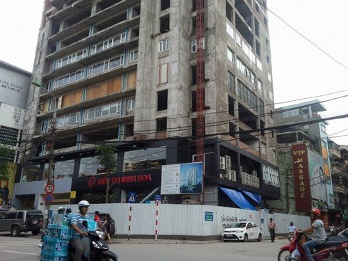 Chung cư 131 Thái Hà đã nằm bất động nhiều năm nay (Ảnh: Bất động sản Việt Nam)