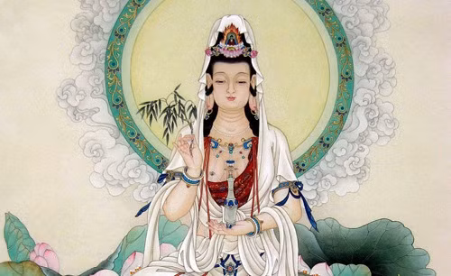 Nam mô trú dạ tuần vô tổn hoại, Quan Âm Như Lai thệ diệt tam đồ nguyện.