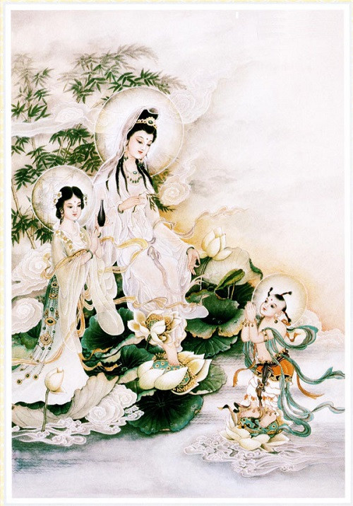 Nam mô vọng Nam nham, cầu lễ bái, Quan Âm Như Lai gìa tỏa giải thoát nguyện.