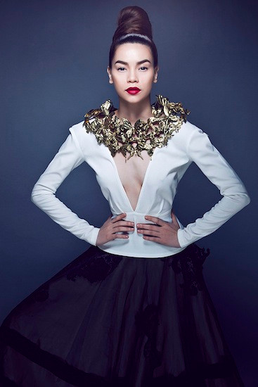 Hồ Ngọc Hà nổi tiếng là mỹ nhân 'ăn to nói lớn' dù vóc dáng mỏng manh.