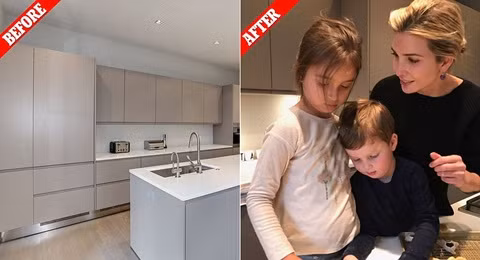 Phòng bếp cơ bản không thay đổi nhiều.