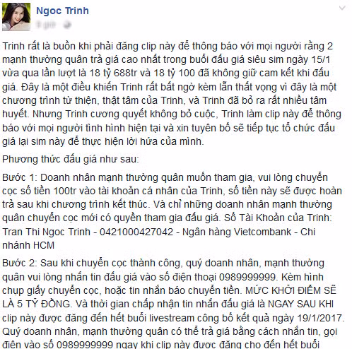 Sieu sim 098.9999999 Ngoc Trinh dau gia lai co mang den tai loc?