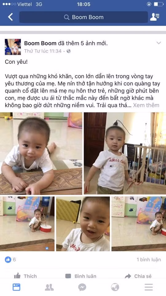 Ta hoa thay loat anh cua con minh tren Facebook gia mao-Hinh-2