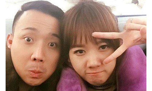 Vang Tran Thanh Hari Won thieu tien khi luu dien My