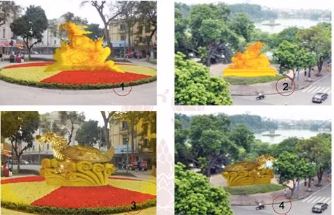 Tranh cai viec duc tuong rua vang dat ho Hoan Kiem-Hinh-2