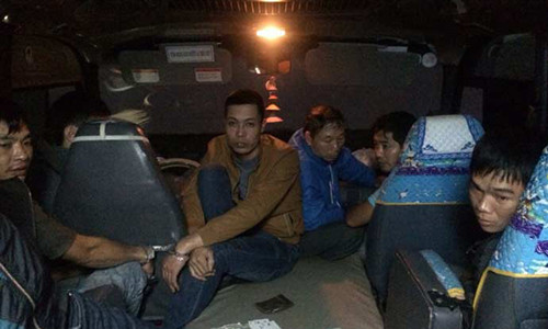 Các đồng phạm trong vụ án.