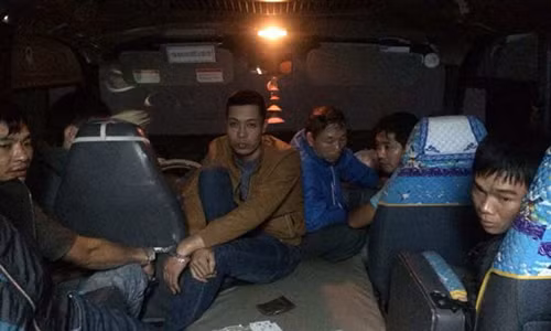 Các đồng phạm trong vụ án.