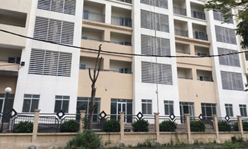 Hàng nghìn phòng tại KTX Pháp Vân đã xây xong nhưng chưa có sinh viên ở.