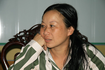 Chân dung phạm nhân Nguyễn Thị Oanh (Ảnh chụp năm 2010).