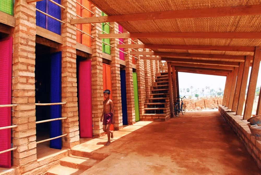 Trường dạy nghề Sra Pou ở Campuchia.(Nguồn: Techinsider)