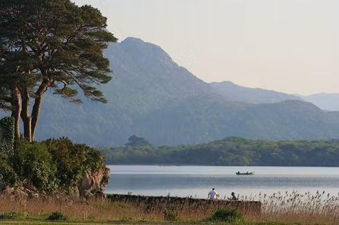 Vẻ đẹp hữu tình của một hồ nước ở Ireland.