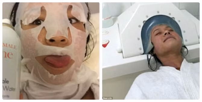 Trước đó, Christine Nguyễn đã phải từ bỏ công việc là chuyên gia thẩm mỹ vì bệnh dị ứng silicon.