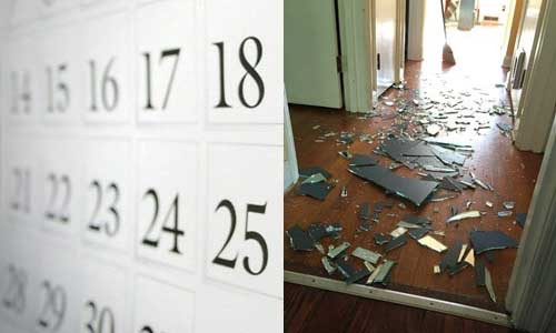 Cần tránh những ngày đại kỵ trong tháng.