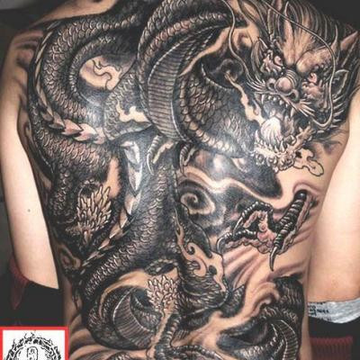 Hình xăm rồng luôn là lựa chọn số một cho những ông trùm xã hội đen.