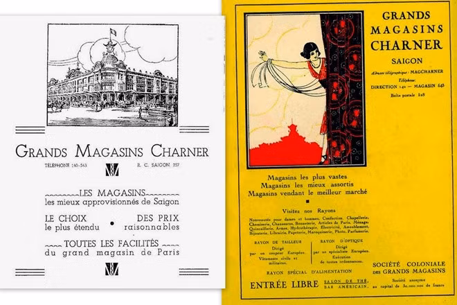 Tờ quảng cáo thú vị của Thương xá Tax. Ảnh: Website Thương xá Tax.