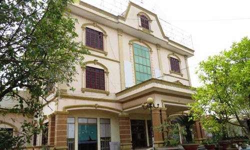Ngôi biệt thự 3 tầng tại phường Cẩm Thượng, thành phố Hải Dương được thuê làm trụ sở Công ty Liên kết Việt chi nhánh Hải Dương.