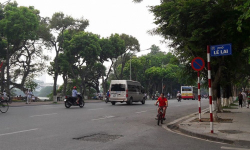 Ten dang nhap wifi mien phi o pho di bo Ho Guom