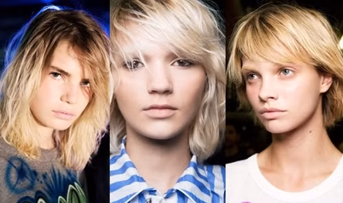 2. Tóc ngắn Cho dù bạn có mê mệt mái tóc dài với những sóng tóc óng ả đến đâu, điều đó cũng nên để dành cho mùa khác thay vì mùa ấm áp năm nay. Theo dõi show của Alexander Wang hay Francesco Scognamiglio, bạn sẽ dễ dàng bắt gặp những mái tóc ngắn hiện đại, năng động với những đường uốn lượn nhẹ nhàng, thiên về tự nhiên. Để giữ nếp cho những kiểu tóc xoăn ngắn này, bạn nên sử dụng một chút bọt tạo kiểu, chúng nhẹ nhàng và cực kỳ hiệu quả.