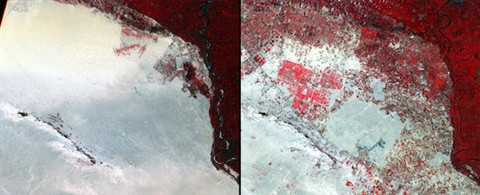 Phát triển nông nghiệp ở Ai Cập.