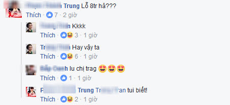 Đoạn trò chuyện cho biết Thu Trang - Tiến Luật bỏ 10 triệu đi ăn cưới Trấn Thành - Hari Won.