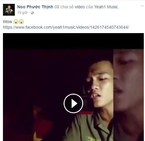 Clip cover ca khúc "Như phút ban đầu" của nam sinh cảnh sát đã khiến fanpage ca sỹ Noo Phước Thịnh chia sẻ và khen ngợi trên trang cá nhân. Theo đó, nam sinh đã khoe được chất giọng cao, ngọt ngào khiến cộng đồng mạng "mê tít". Chỉ sau vài giờ đăng tải, clip đã nhân được nhiều lượt thích (like) và chia sẻ.