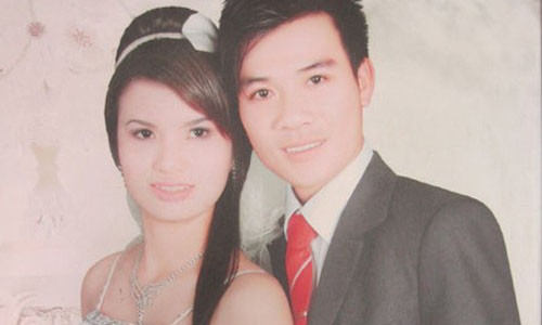 Lê Thị Phương và chồng cũ.