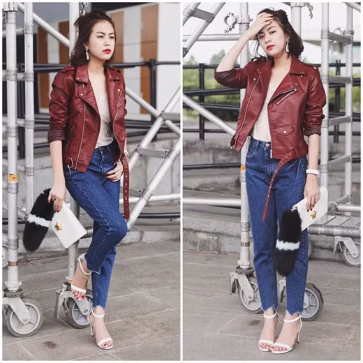 Set đồ giúp nữ ca sĩ Hoàng Thuỳ Linh nổi bật và cá tính.