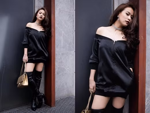 Boot cao cổ cũng là lựa chọn không tồi.