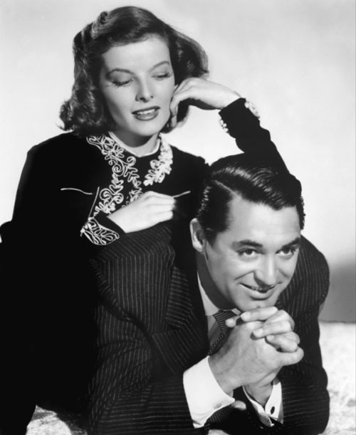 Cary Grant và Katharine Hepburn.