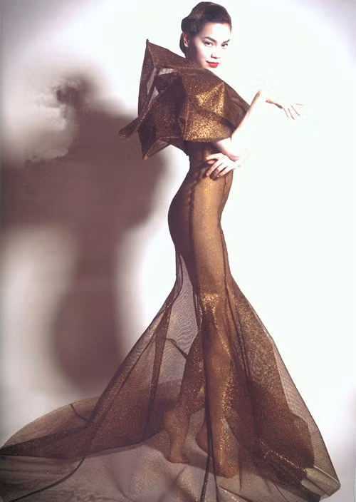 Một shoot hình thời trang diện mốt xuyên thấu khoe trọn đường cong nóng bỏng của Hà Hồ.