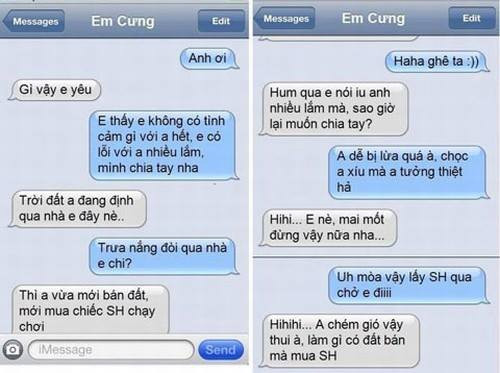 Chuyện chúng mình lừa tình nhau như thế...