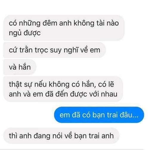 Tin nhắn cạn lời...