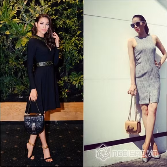 Ngoài ra, Phạm Hương cũng sở hữu nhiều túi xách đắt tiền.