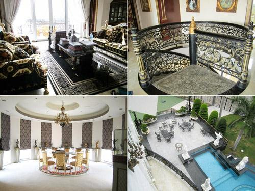 Căn biệt thự siêu sang của gia đình nhà chồng Hà Tăng.