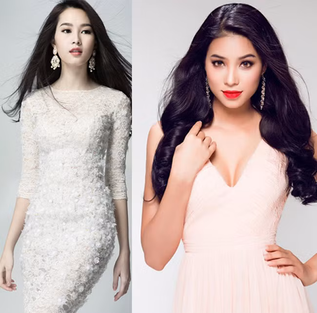 Phong cách chủ đạo của Thu Thảo là kín đáo tinh tế, còn Phạm Hương là gợi cảm.