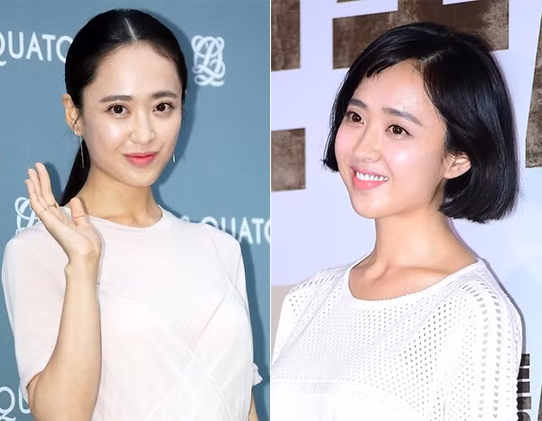 Kim Min Jung trẻ hơn cả chục tuổi khi quyết định cắt phăng mái tóc dài từng gắn bó khá lâu để chuyển sang kiểu tóc ngắn cổ điển. Sự thay đổi này giúp nữ diễn viên 34 tuổi chuyển từ hình ảnh nữ tính sang dễ thương, trẻ trung.