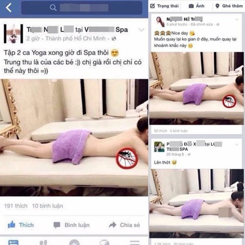 1 tấm hình đi spa nhưng có đến 3 cô gái nhận đó là mình.