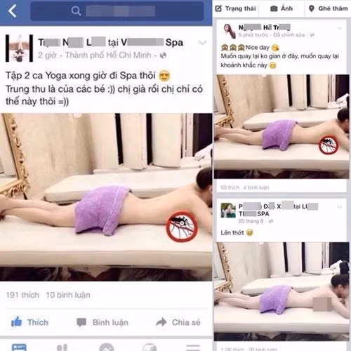 1 tấm hình đi spa nhưng có đến 3 cô gái nhận đó là mình.