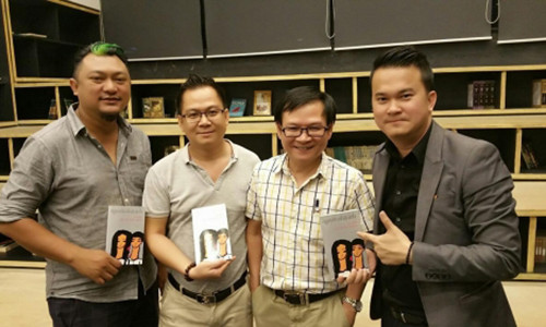 ĐD Phan Gia Nhật Linh và nhà văn Nguyễn Nhật Ánh.