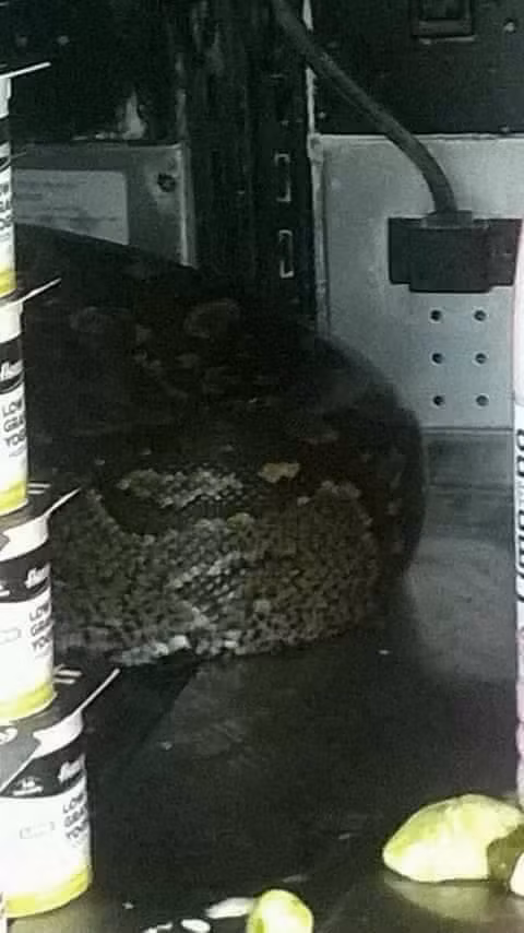 Khach la het khi thay tran khong lo trong tu sua chua