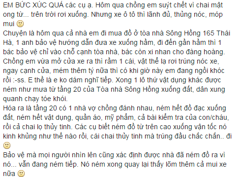 Dòng status của nickname H.N.